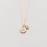 Load image into Gallery viewer, Poppy Necklace with Mustard Seed
