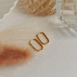 Load image into Gallery viewer, Avery Gold Hoops
