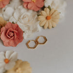 Load image into Gallery viewer, Hexagon Huggies
