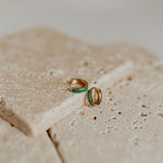 Load image into Gallery viewer, AZ Turquoise Hoops
