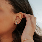 Load image into Gallery viewer, Peri Hoops
