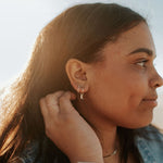 Load image into Gallery viewer, Peri Hoops
