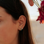 Load image into Gallery viewer, Sadie Double Band Hoops

