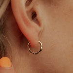 Load image into Gallery viewer, Lola Floral Hoops

