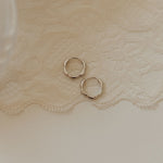 Load image into Gallery viewer, Lola Floral Hoops
