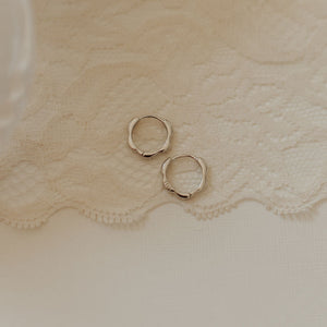 Lola Floral Hoops