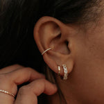 Load image into Gallery viewer, Diana Diamond Hoops
