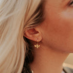 Load image into Gallery viewer, Honey Bee Hoops
