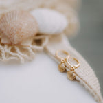 Load image into Gallery viewer, Sea Shell Hoops
