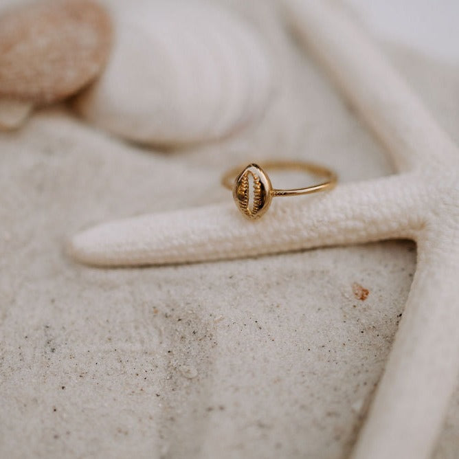 Maui Cowrie Ring