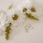 Load image into Gallery viewer, Sophie Baguette Diamond Dangle Hoops
