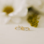 Load image into Gallery viewer, Sophie Baguette Diamond Studs
