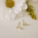 Load image into Gallery viewer, Sophie Baguette Diamond Studs
