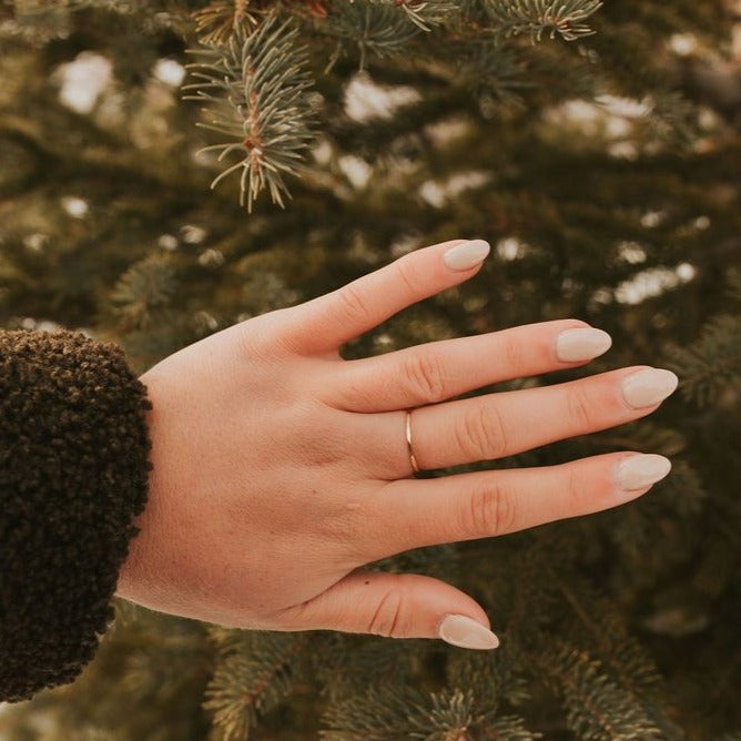 Micah Gold Filled Stacking Ring