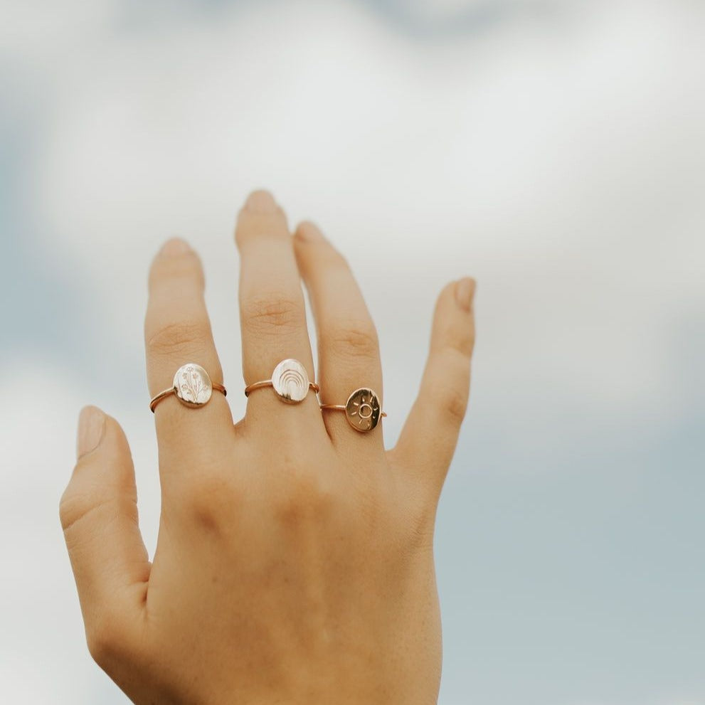 Rainbow Arches Ring