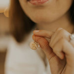 Load image into Gallery viewer, Daisy Necklace with Mustard Seed
