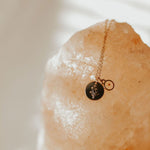 Load image into Gallery viewer, Wildflower Necklace with Mustard Seed
