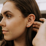 Load image into Gallery viewer, Sophie Baguette Diamond Studs
