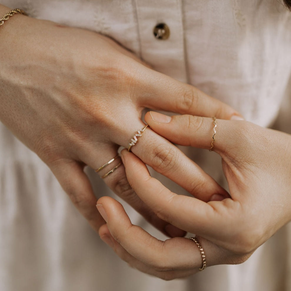 Sophie Baguette Diamond Ring