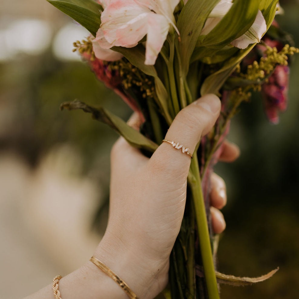 Sophie Baguette Diamond Ring