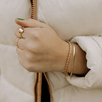 Load image into Gallery viewer, Naomi Gold Filled Rope Bracelet
