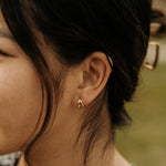 Load image into Gallery viewer, Sadie Double Band Hoops
