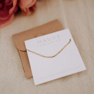 Hannah Gold Filled Mariner Necklace