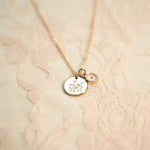 Load image into Gallery viewer, Poppy Necklace with Mustard Seed
