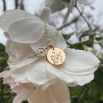 Load image into Gallery viewer, Poppy Necklace with Mustard Seed

