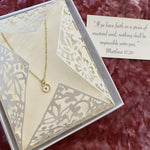 Load image into Gallery viewer, Mustard Seed Faith Necklace
