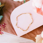 Load image into Gallery viewer, *Littles* Madeline Gold Filled Paperclip Bracelet

